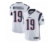 Youth Nike New England Patriots #19 Malcolm Mitchell Vapor Untouchable Limited White NFL Jersey