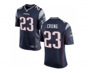 Youth Nike New England Patriots #23 Patrick Chung Navy Blue Team Color Stitched NFL New Jersey