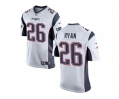 Youth Nike New England Patriots #26 Logan Ryan White Stitched NFL New Jersey