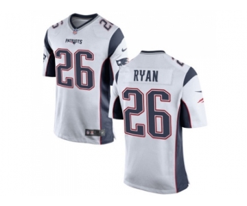 Youth Nike New England Patriots #26 Logan Ryan White Stitched NFL New Jersey