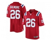 Youth Nike New England Patriots #26 Stephon Gilmore Elite Red Alternate NFL Jersey