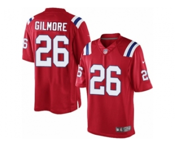 Youth Nike New England Patriots #26 Stephon Gilmore Elite Red Alternate NFL Jersey