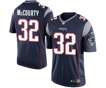 Youth Nike New England Patriots #32 Devin McCourty Navy Blue Team Color NFL Jersey