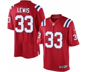 Youth Nike New England Patriots #33 Dion Lewis Red NFL Jersey