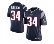 Youth Nike New England Patriots #34 Rex Burkhead Limited Navy Blue Team Color NFL Jersey