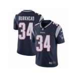 Youth Nike New England Patriots #34 Rex Burkhead Vapor Untouchable Limited Navy Blue Team Color NFL Jersey