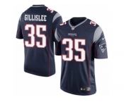 Youth Nike New England Patriots #35 Mike Gillislee Limited Navy Blue Team Color NFL Jersey