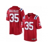 Youth Nike New England Patriots #35 Mike Gillislee Limited Red Alternate NFL Jersey