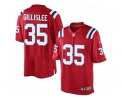 Youth Nike New England Patriots #35 Mike Gillislee Limited Red Alternate NFL Jersey