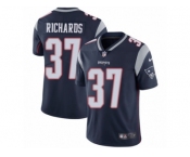 Youth Nike New England Patriots #37 Jordan Richards Vapor Untouchable Limited Navy Blue Team Color NFL Jersey