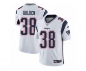 Youth Nike New England Patriots #38 Brandon Bolden Vapor Untouchable Limited White NFL Jersey