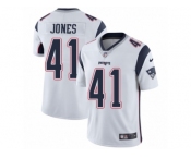 Youth Nike New England Patriots #41 Cyrus Jones White Vapor Untouchable Limited Player NFL Jersey