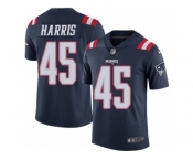 Youth Nike New England Patriots #45 David Harris Limited Navy Blue Rush Vapor Untouchable NFL Jersey