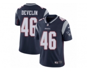 Youth Nike New England Patriots #46 James Develin Vapor Untouchable Limited Navy Blue Team Color NFL Jersey