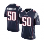 Youth Nike New England Patriots #50 Rob Ninkovich Navy Blue Team Color NFL Jersey