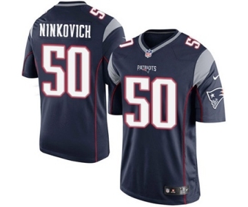 Youth Nike New England Patriots #50 Rob Ninkovich Navy Blue Team Color NFL Jersey