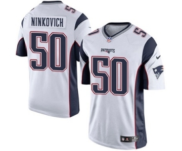 Youth Nike New England Patriots #50 Rob Ninkovich White NFL Jersey