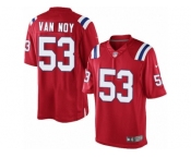 Youth Nike New England Patriots #53 Kyle Van Noy Limited Red Alternate NFL Jersey