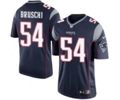 Youth Nike New England Patriots #54 Tedy Bruschi Navy Blue Team Color NFL Jersey