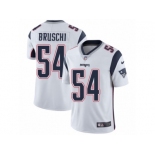 Youth Nike New England Patriots #54 Tedy Bruschi Vapor Untouchable Limited White NFL Jersey