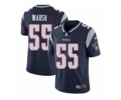 Youth Nike New England Patriots #55 Cassius Marsh Navy Blue Team Color Vapor Untouchable Limited Player NFL Jersey