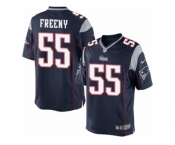 Youth Nike New England Patriots #55 Jonathan Freeny Limited Navy Blue Team Color NFL Jersey