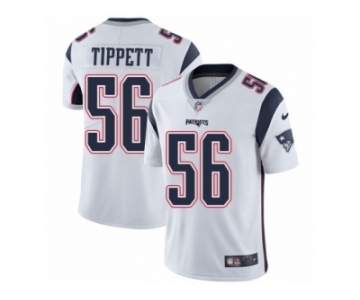 Youth Nike New England Patriots #56 Andre Tippett Vapor Untouchable Limited White NFL Jersey