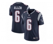 Youth Nike New England Patriots #6 Ryan Allen Vapor Untouchable Limited Navy Blue Team Color NFL Jersey