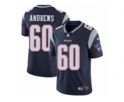 Youth Nike New England Patriots #60 David Andrews Vapor Untouchable Limited Navy Blue Team Color NFL Jersey