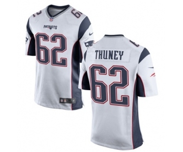 Youth Nike New England Patriots #62 Joe Thuney White NFL Jersey