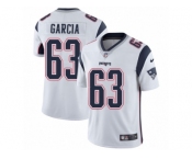 Youth Nike New England Patriots #63 Antonio Garcia Vapor Untouchable Limited White NFL Jersey