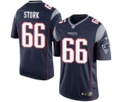 Youth Nike New England Patriots #66 Bryan Stork Navy Blue Team Color NFL Jersey