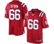 Youth Nike New England Patriots #66 Bryan Stork Red Alternate NFL Jersey