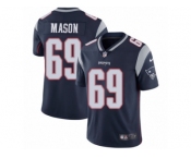 Youth Nike New England Patriots #69 Shaq Mason Vapor Untouchable Limited Navy Blue Team Color NFL Jersey