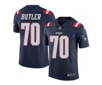 Youth Nike New England Patriots #70 Adam Butler Limited Navy Blue Rush Vapor Untouchable NFL Jersey