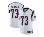 Youth Nike New England Patriots #73 John Hannah Vapor Untouchable Limited White NFL Jersey