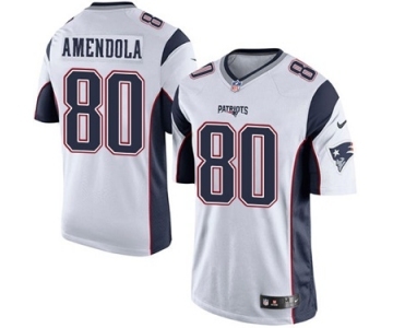 Youth Nike New England Patriots #80 Danny Amendola White NFL Jersey