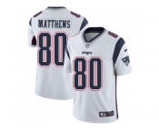 Youth Nike New England Patriots #80 Jordan Matthews White Stitched NFL Vapor Untouchable Limited Jersey