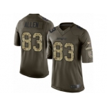 Youth Nike New England Patriots #83 Dwayne Allen Limited Green Salute to Service NFL Jersey