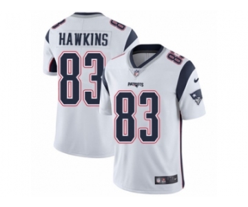 Youth Nike New England Patriots #83 Lavelle Hawkins Vapor Untouchable Limited White NFL Jersey