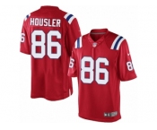 Youth Nike New England Patriots #86 Rob Housler Limited Red Alternate NFL Jersey