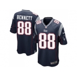 Youth Nike New England Patriots #88 Martellus Bennett Navy Blue Team Color Stitched NFL New Jersey