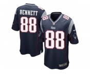 Youth Nike New England Patriots #88 Martellus Bennett Navy Blue Team Color Stitched NFL New Jersey