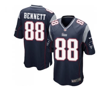 Youth Nike New England Patriots #88 Martellus Bennett Navy Blue Team Color Stitched NFL New Jersey