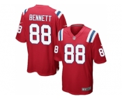 Youth Nike New England Patriots #88 Martellus Bennett Red Alternate Stitched NFL Jersey