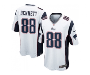 Youth Nike New England Patriots #88 Martellus Bennett White Stitched NFL New ersey