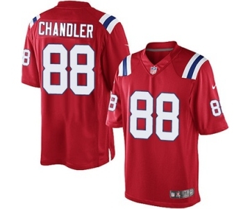 Youth Nike New England Patriots #88 Scott Chandler Red Alternate NFL Jersey