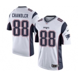 Youth Nike New England Patriots #88 Scott Chandler White NFL Jersey