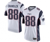 Youth Nike New England Patriots #88 Scott Chandler White NFL Jersey