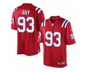 Youth Nike New England Patriots #93 Lawrence Guy Elite Red Alternate NFL Jersey